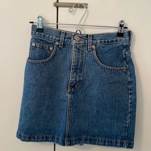 London Blue Denim Jean Skirt, Size 2